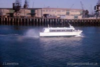 Sidewall craft arriving at Ramsgate